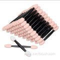 Mini Double Sided Sponge Eyeshadow Applicators Brush Use